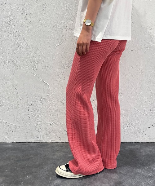 apres jour mignon（アプレジュールミニョン）の「ワッフルカラーパンツ【ZOZOTOWN限定アイテム】（その他パンツ・レディース・オレンジ/グリーン/イエロー/ピンク・SMALL/X-LARGE/MEDIUM）」の19枚目の写真