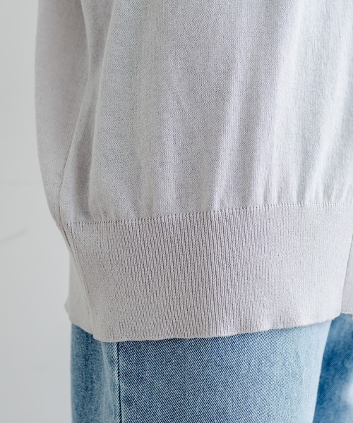 PUAL CE CIN(ピュアルセシン)の「機能素材カーディガン(カーディガン/ボレロ・レディース・ライトグレー/ブラック・FREE)」の15枚目の写真