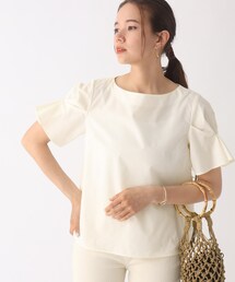 OPAQUE.CLIP | タックデザインスリーブブラウス【マルチファンクション/WEB限定サイズ】(シャツ/ブラウス)