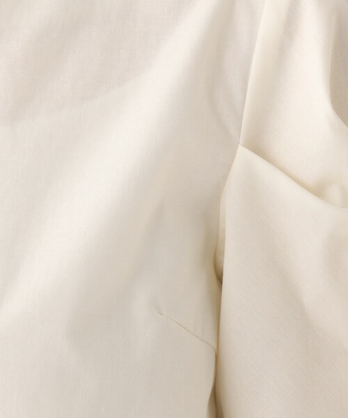 OPAQUE.CLIP（オペークドットクリップ）の「◆タックデザインスリーブブラウス【マルチファンクション/WEB限定サイズ】（シャツ/ブラウス・レディース・ブラック/レンガ/グリーン系その他4/ホワイト系/ブルー系7・40/38/42/36）」の14枚目の写真