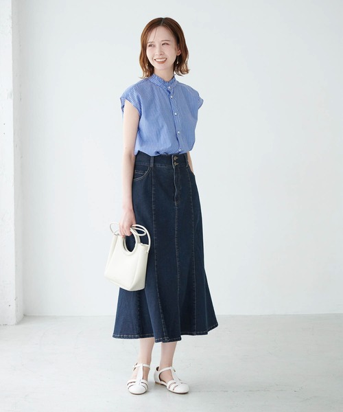 ROPE' PICNIC（ロペピクニック）の「Denimマーメイドスカート（デニムスカート・レディース・ブラック/ネイビー・36/38）」の11枚目の写真