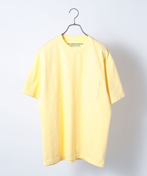 【SHIPS any別注】LA APPAREL: ヘビーウェイト 半袖 Tシャツ◇（Tシャツ/カットソー）｜LOS ANGELES APPAREL（ロサンゼルスアパレル）