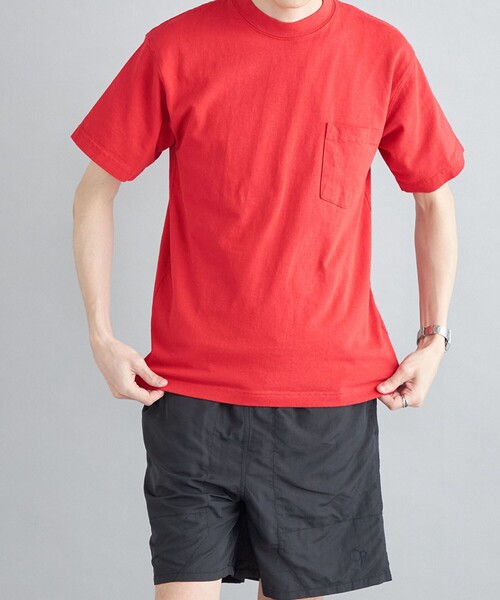 【SHIPS any別注】LA APPAREL: ヘビーウェイト 半袖 Tシャツ◇（Tシャツ/カットソー）｜LOS ANGELES APPAREL（ロサンゼルスアパレル）