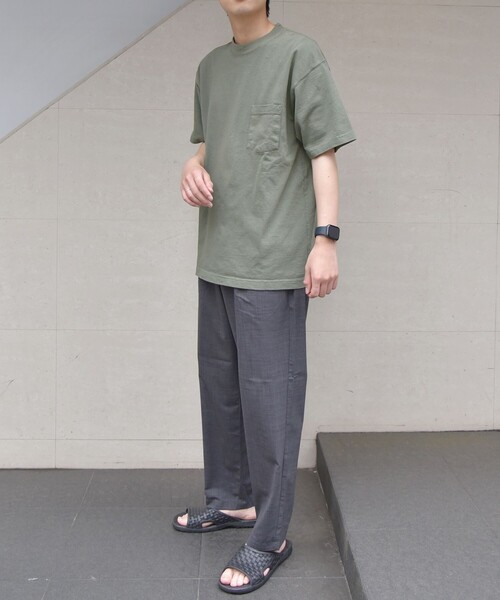 【SHIPS any別注】LA APPAREL: ヘビーウェイト 半袖 Tシャツ◇（Tシャツ/カットソー）｜LOS ANGELES APPAREL（ロサンゼルスアパレル）