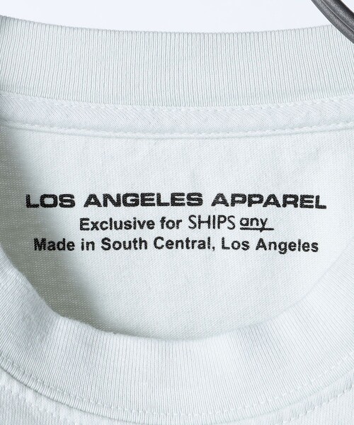 【SHIPS any別注】LA APPAREL: ヘビーウェイト 半袖 Tシャツ◇（Tシャツ/カットソー）｜LOS ANGELES APPAREL（ロサンゼルスアパレル）