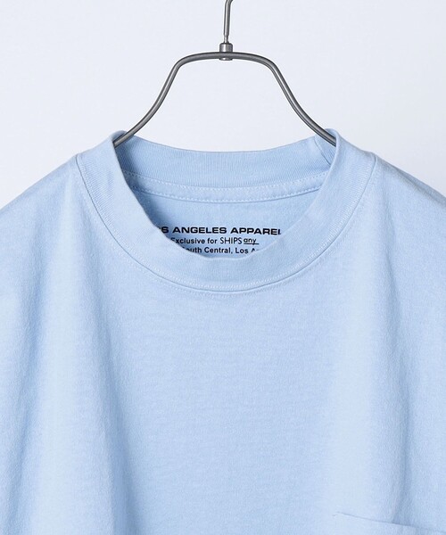 【SHIPS any別注】LA APPAREL: ヘビーウェイト 半袖 Tシャツ◇（Tシャツ/カットソー）｜LOS ANGELES APPAREL（ロサンゼルスアパレル）