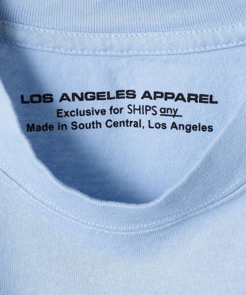 【SHIPS any別注】LA APPAREL: ヘビーウェイト 半袖 Tシャツ◇（Tシャツ/カットソー）｜LOS ANGELES APPAREL（ロサンゼルスアパレル）