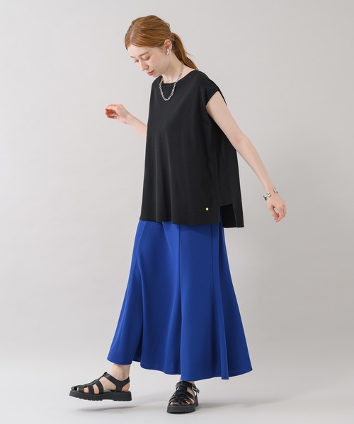 Dignite collier（ディニテコリエ）の「Dignite collier スリーブレスプルオーバー（Tシャツ/カットソー・レディース・ブラック/ブルー/ピンク・FREE）」の11枚目の写真