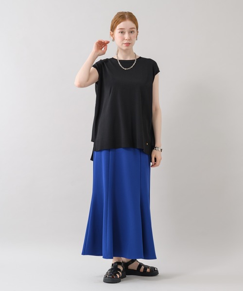 Dignite collier（ディニテコリエ）の「Dignite collier スリーブレスプルオーバー（Tシャツ/カットソー・レディース・ブラック/ブルー/ピンク・FREE）」の13枚目の写真