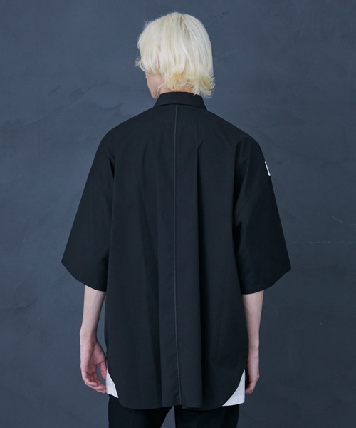 パブリックトウキョウ バイアスステッチオーバーシャツ PUBLIC TOKYO(パブリックトウキョウ)の「バイアスステッチ