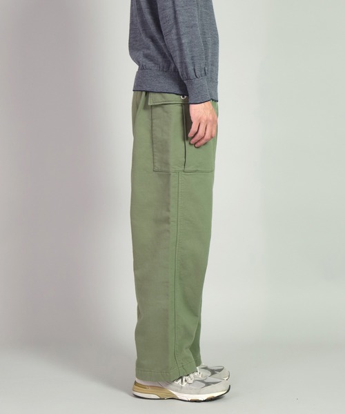 OMNIGOD（オムニゴッド）の「[OMNIGOD mens / オムニゴッド] リクラインドクロス ワイドイージーカーゴパンツ（その他パンツ・メンズ・オリーブ/グレー/ベージュ・3/2）」の7枚目の写真