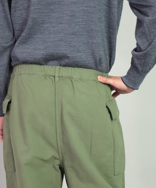 OMNIGOD（オムニゴッド）の「[OMNIGOD mens / オムニゴッド] リクラインドクロス ワイドイージーカーゴパンツ（その他パンツ・メンズ・オリーブ/グレー/ベージュ・3/2）」の12枚目の写真