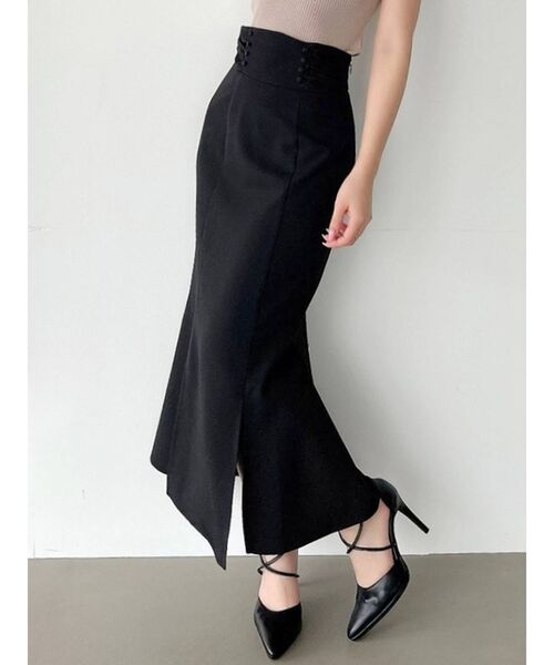 RESEXXY（リゼクシー）の「ハイウエストマーメイドスカート（スカート・レディース・ブラック/ベージュ/その他1・FREE）」の2枚目の写真