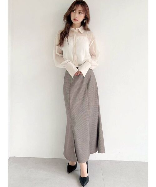 RESEXXY（リゼクシー）の「ハイウエストマーメイドスカート（スカート・レディース・ブラック/ベージュ/その他1・FREE）」の22枚目の写真