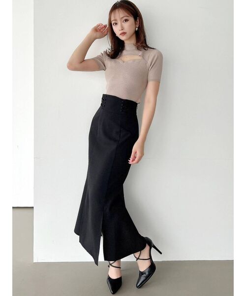 RESEXXY（リゼクシー）の「ハイウエストマーメイドスカート（スカート・レディース・ブラック/ベージュ/その他1・FREE）」の18枚目の写真