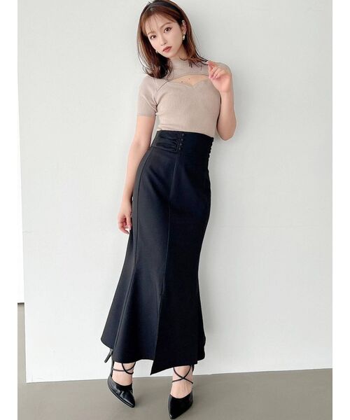 RESEXXY（リゼクシー）の「ハイウエストマーメイドスカート（スカート・レディース・ブラック/ベージュ/その他1・FREE）」の12枚目の写真