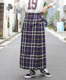 O'NEIL of DUBLIN（オニールオブダブリン）の「O'NEIL of DUBLIN/オニールオブダブリン　タータンロングニットスカート　WOOL TARTAN LONG KILT SKIRT　#12491（スカート）」