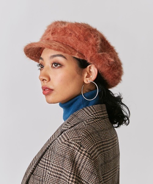 GRANCY ファーキャスケット ブラウン GRANCY（グランシー）の