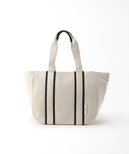 etul(エツル)の「etul Canvas Line L(トートバッグ・レディース・ブラック/キャメル・FREE)」の7枚目の写真