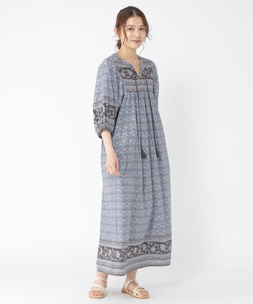 studio CLIP(スタディオクリップ)の「【WEB限定】インドタッセル付きワンピース(ワンピース・レディース・ピンク/イエロー/ブルー・FREE/PF)」の7枚目の写真