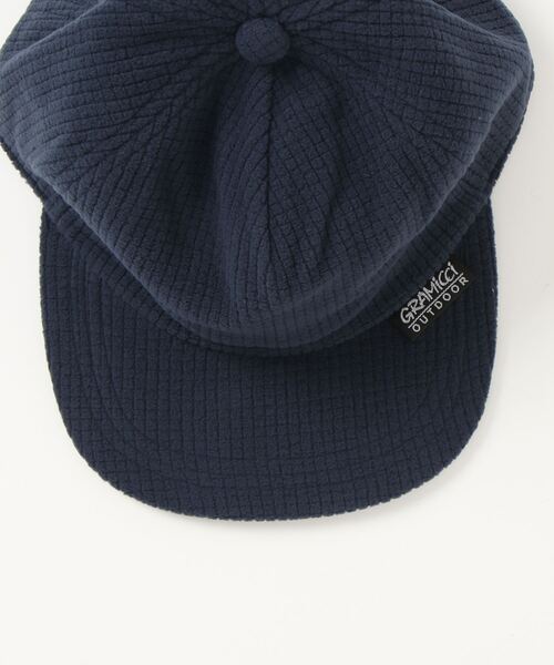 Gramicci(グラミチ)の「【GRAMICCI/グラミチ】ADJUSTABLE EAR FLAP CAP / アジャスタブル イアー フラップキャップ G2FA-042(キャップ・メンズ・グレー/ネイビー・FREE)」の5枚目の写真
