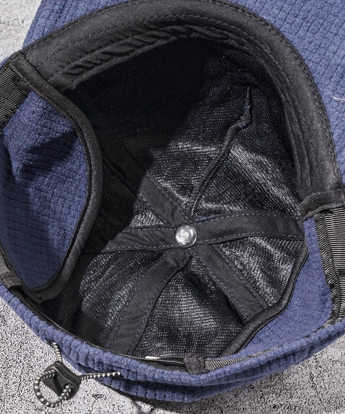 Gramicci(グラミチ)の「【GRAMICCI/グラミチ】ADJUSTABLE EAR FLAP CAP / アジャスタブル イアー フラップキャップ G2FA-042(キャップ・メンズ・グレー/ネイビー・FREE)」の8枚目の写真