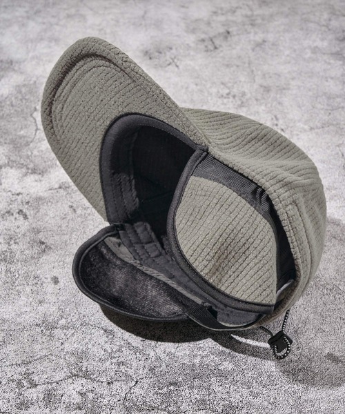 Gramicci(グラミチ)の「【GRAMICCI/グラミチ】ADJUSTABLE EAR FLAP CAP / アジャスタブル イアー フラップキャップ G2FA-042(キャップ・メンズ・グレー/ネイビー・FREE)」の14枚目の写真