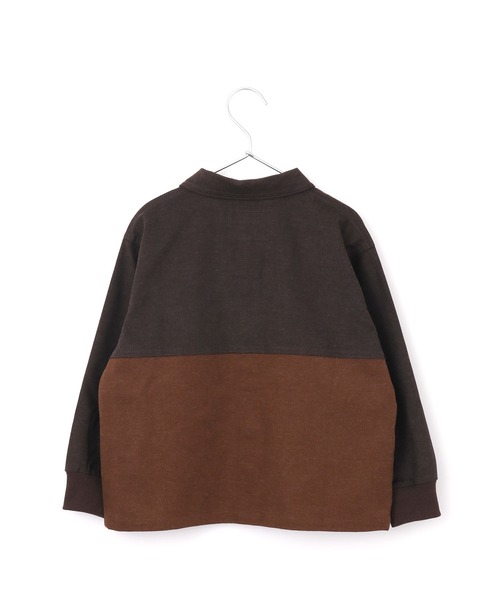 MAKE YOUR DAY(メイクユアデイ)の「ワークシャツジャケット■100~140cm(シャツ/ブラウス・キッズ・ダークブラウン/ネイビー・100/140/110/130/120)」の11枚目の写真