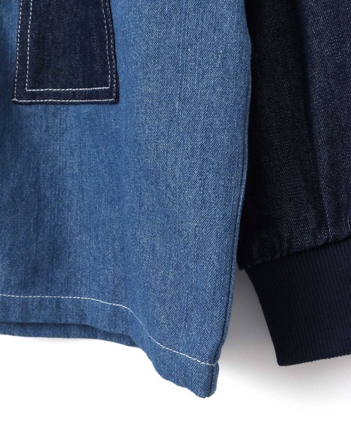 MAKE YOUR DAY(メイクユアデイ)の「ワークシャツジャケット■100~140cm(シャツ/ブラウス・キッズ・ダークブラウン/ネイビー・100/140/110/130/120)」の16枚目の写真