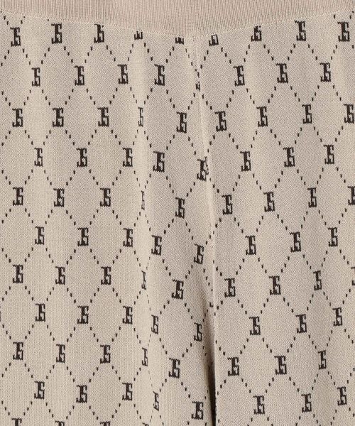 JEANASIS（ジーナシス）の「ドライタッチニットフレアパンツパンツ（その他パンツ・レディース・ブラック/ブラウン/グリーン/ブラウン系その他/ベージュ系その他・FREE）」の19枚目の写真