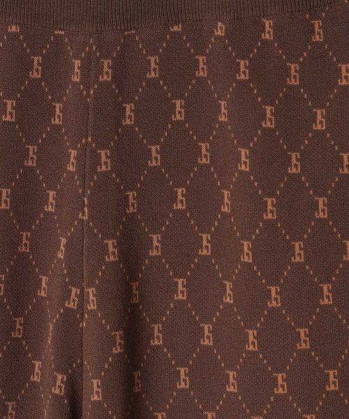 JEANASIS（ジーナシス）の「ドライタッチニットフレアパンツパンツ（その他パンツ・レディース・ブラック/ブラウン/グリーン/ブラウン系その他/ベージュ系その他・FREE）」の21枚目の写真