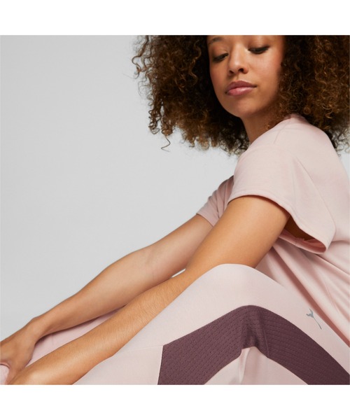 PUMA（プーマ）の「PUMA プーマ ウィメンズ EVOSTRIPE ハイウエストパンツ（その他パンツ・レディース・ブラック/ピンク系その他・X-LARGE/MEDIUM/LARGE/SMALL）」の6枚目の写真