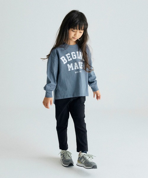 FOV（フォブ）の「フォブ BEGINS MADE L/S Tシャツ（Tシャツ/カットソー・キッズ・ベージュ系その他/ブラック/ブルー系その他・L/S/M/XL）」の10枚目の写真