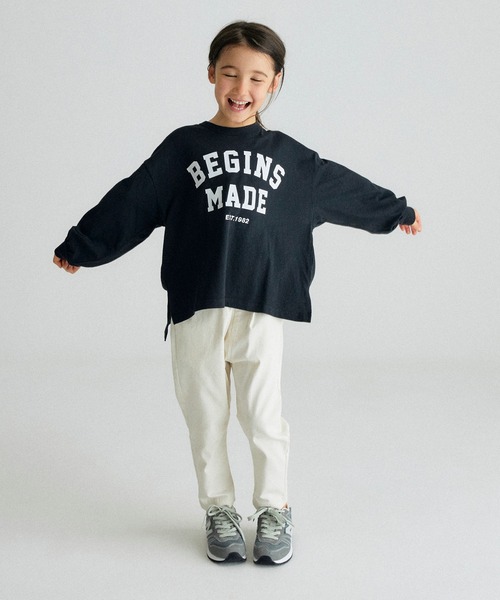 FOV（フォブ）の「フォブ BEGINS MADE L/S Tシャツ（Tシャツ/カットソー・キッズ・ベージュ系その他/ブラック/ブルー系その他・L/S/M/XL）」の11枚目の写真