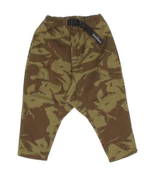 カラーツイル 総柄 マウンテン ロングパンツ