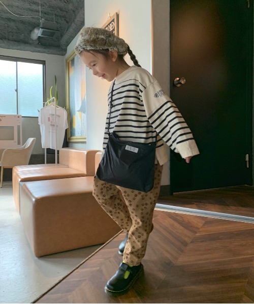 カラーツイル 総柄 マウンテン ロングパンツ