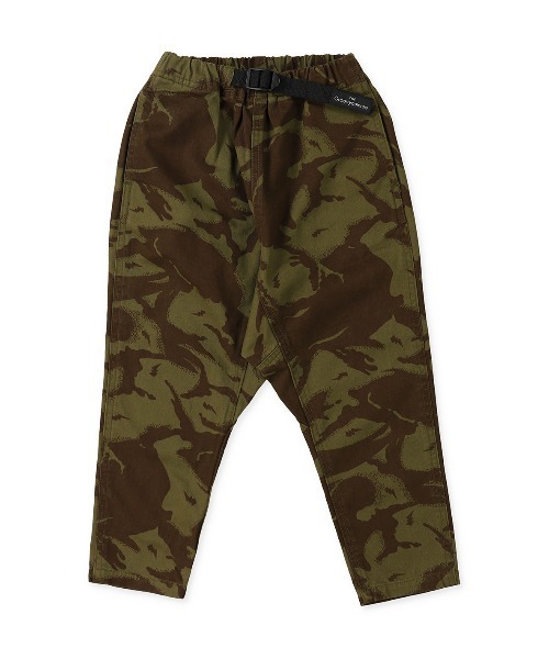 カラーツイル 総柄 マウンテン ロングパンツ