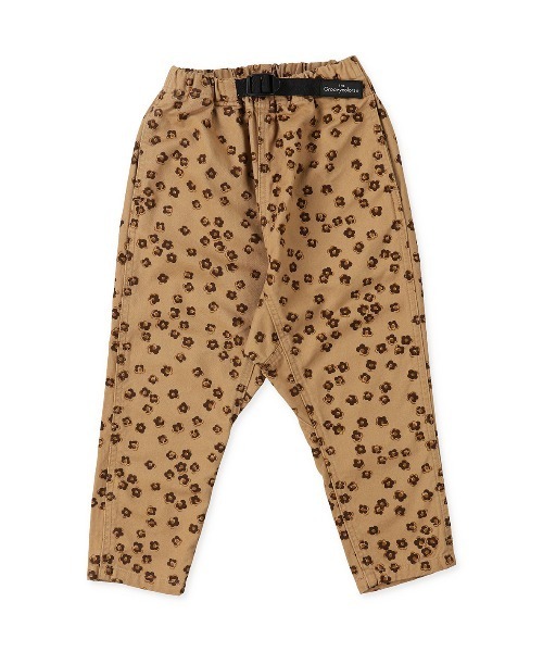 カラーツイル 総柄 マウンテン ロングパンツ