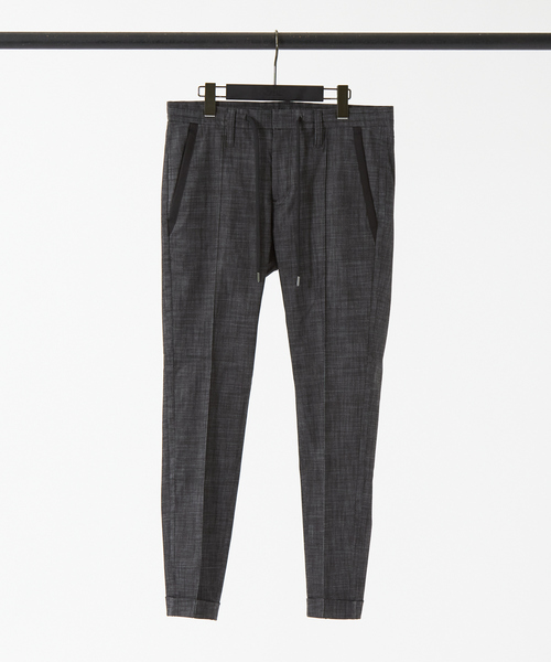 5351 POUR LES HOMMES（ゴーサンゴーイチプールオム）の「ハイパーストレッチシャンブレーデニムパンツ（その他パンツ・メンズ・ブラック/インディゴブルー・44/46/48）」の14枚目の写真