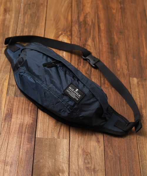 【セール】『MAKAVELIC』RICO SUPER LIGHT WAIST BAG（ボディバッグ/ウエストポーチ）｜MAKAVELIC（マキャベリック）