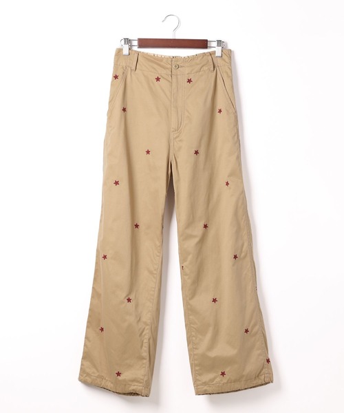 niko and...（ニコアンド）の「[MODE NORM CORE]スターエンブロストレートパンツ（その他パンツ・レディース・キャメル/カーキ/ネイビー・MEDIUM/LARGE）」の10枚目の写真