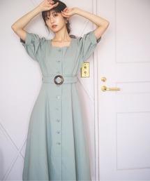 PROPORTION BODY DRESSING | パフスリーブフレアワンピース / 1212240810(ワンピース)