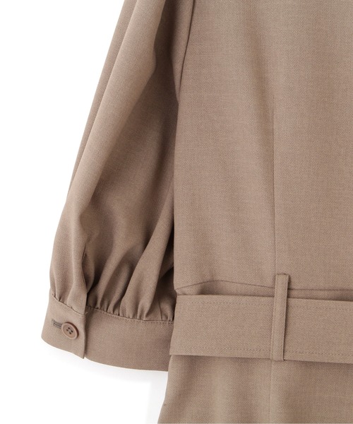 PROPORTION BODY DRESSING（プロポーションボディドレッシング）の「パフスリーブフレアワンピース / 1212240810（ワンピース・レディース・ブラウン/ライトグリーン・SMALL/MEDIUM）」の20枚目の写真