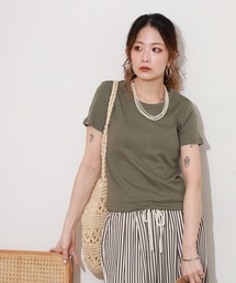 ACE オーガニックコットン フライス Tシャツ デオドラント UV加工