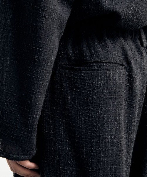 LIDNM(リドム)の「LIGHT TWEED BAGGY SHORTS(その他パンツ・メンズ・グレー系その他・SMALL/MEDIUM)」の6枚目の写真