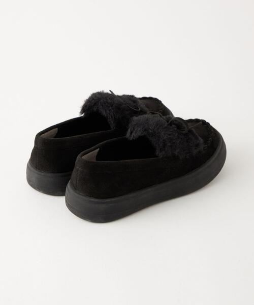 green label relaxing（グリーンレーベルリラクシング）の「モカシンスニーカー 17-23cm（モカシン/デッキシューズ・キッズ・ブラック/ベージュ・22cm/23cm/17cm/18cm/19cm/20cm/21cm）」の5枚目の写真