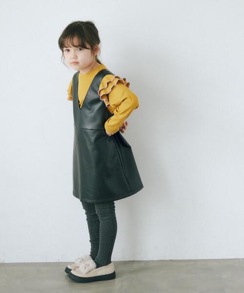 green label relaxing（グリーンレーベルリラクシング）の「モカシンスニーカー 17-23cm（モカシン/デッキシューズ・キッズ・ブラック/ベージュ・22cm/23cm/17cm/18cm/19cm/20cm/21cm）」の13枚目の写真