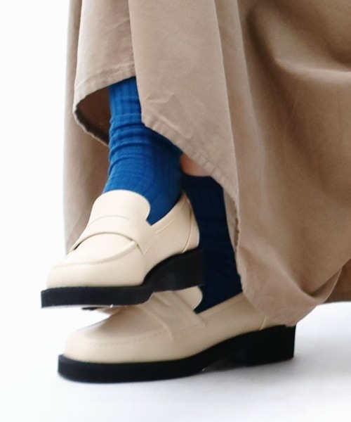 niko and...（ニコアンド）の「オリジナルカラー2Pソックス（ソックス/靴下・レディース・ホワイト/イエロー/ブルー/ラベンダー/オレンジ系その他2/その他1・FREE）」の2枚目の写真