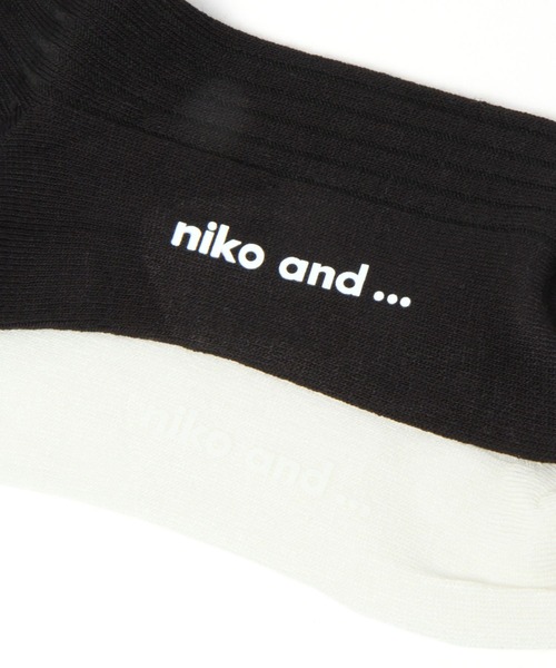 niko and...（ニコアンド）の「オリジナルカラー2Pソックス（ソックス/靴下・レディース・ホワイト/イエロー/ブルー/ラベンダー/オレンジ系その他2/その他1・FREE）」の10枚目の写真