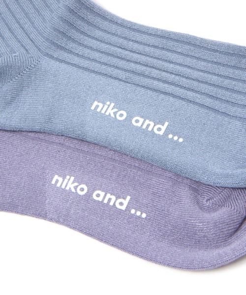 niko and...（ニコアンド）の「オリジナルカラー2Pソックス（ソックス/靴下・レディース・ホワイト/イエロー/ブルー/ラベンダー/オレンジ系その他2/その他1・FREE）」の22枚目の写真